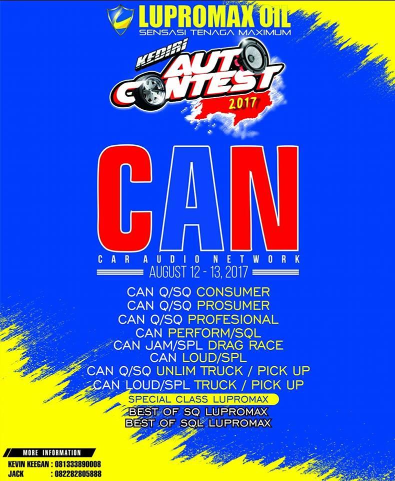 Kediri Auto Contest 2017 with CAN